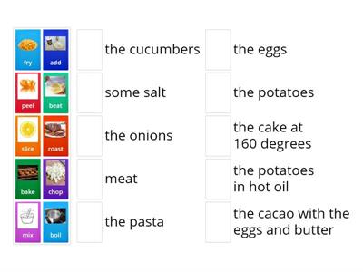 ECA2 cooking verbs