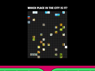 PLACES IN THE CITY - GUESS IT! - KINDER 4