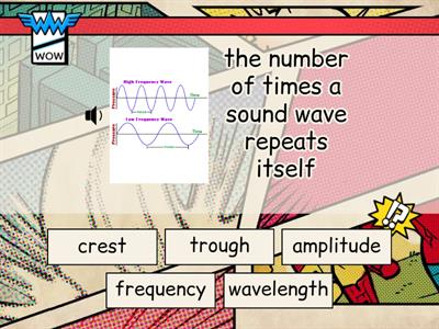 Vocabulary Sound Waves Comics