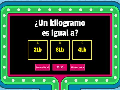  KILOGRAMOS Y LIBRAS 4to A y B