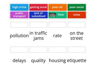 Collocations: Everyday problems