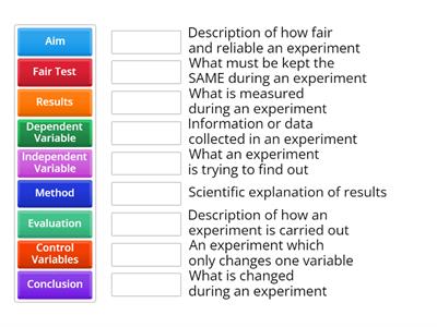 S1 L4 Experiment Key Words