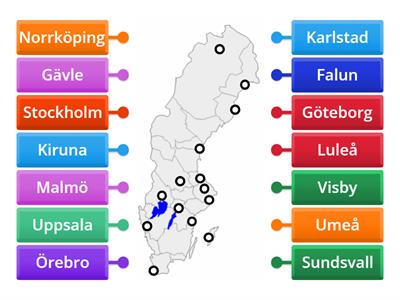 Sveriges städer