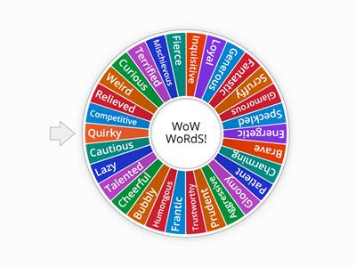 Primary 2 Wow Word Wheel