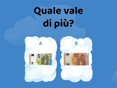 Euro: scegli la banconota o la moneta più grande