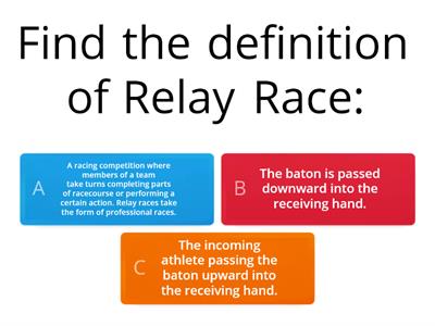 Relay Race-Sport