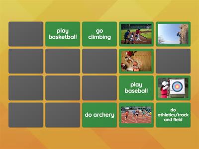 sports memory game