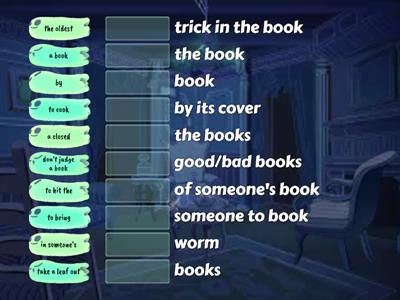 book idioms
