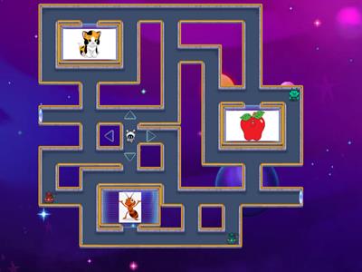 Alphabets maze - kg2