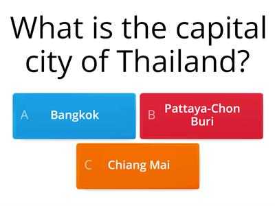 Thailand Quiz - Thai culture 