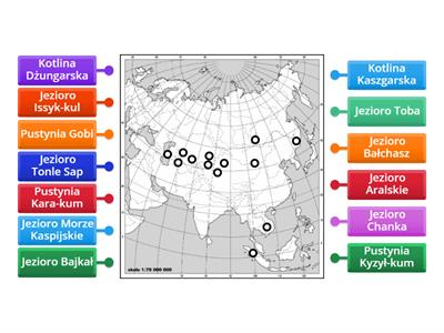 Jeziora,Kotliny i Pustynie Azja