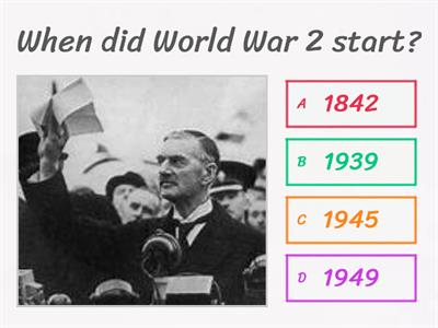 World War 2 simple quiz
