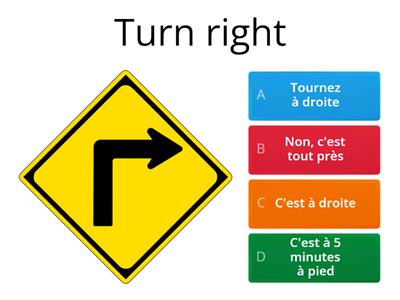 les directions: simple 