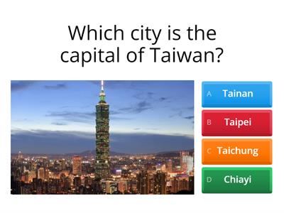 Taiwan Quiz