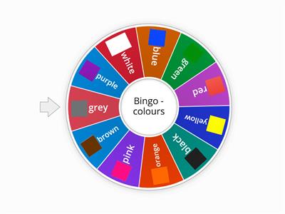 Bingo - colours