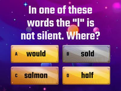 Pronunciation quiz