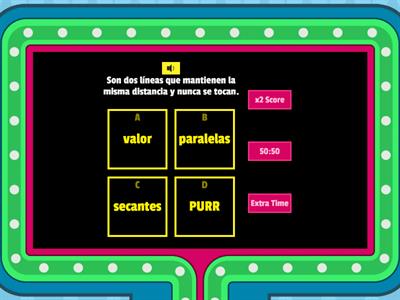 EOGs - Vocabulario Semana 2 (Tercer Grado) - QUIZ SHOW