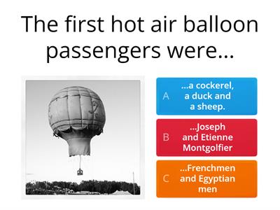 Unit 8 It's all hot air (balloon)