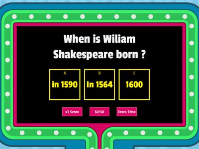 Shakespeare Biography