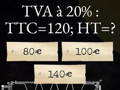 TVA Formules Calculs