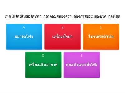 แบบทดสอบก่อนเรียน กระบวนการออกแบบเชิงวิศวกรรม