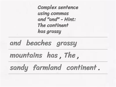 Formulating Sentences