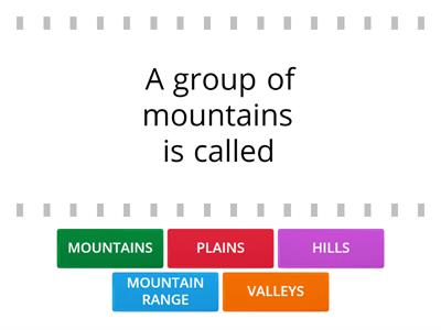  LANDFORMS