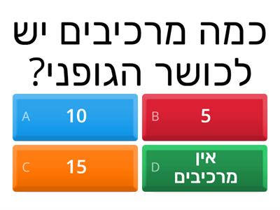 כושר גופני חידון