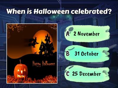 Halloween Quiz - Day by Day