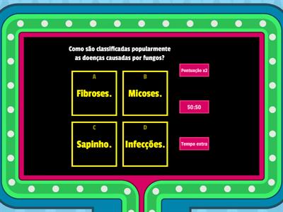 Quizzzz - Doenças causadas por Fungos