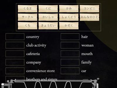 Genki L7 Vocabulary (Part 2)