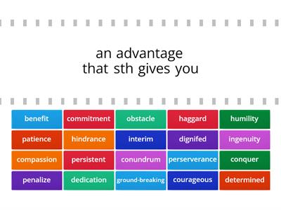 Insight Upper Intermediate Unit 1 words 