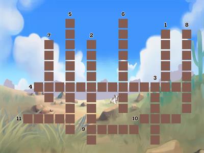 Module 8 - Accommodation. Crossword