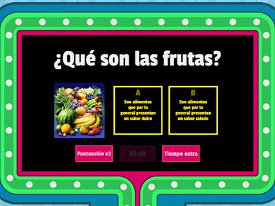 PIRÁMIDE ALIMENTICIA G5 FRUTAS