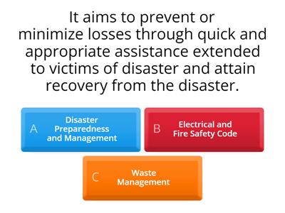 Safety Regulation Quiz!