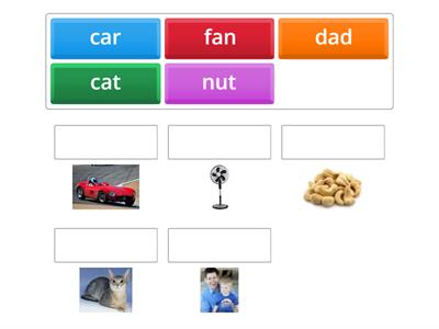 NOUN-KIDS (beginner) -- match up --