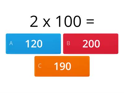 Multiplicação  por 10, 100 e 1000
