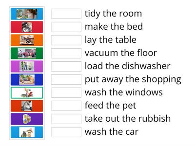 household chores 