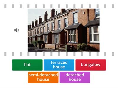Types of home   terraced house, bungalow, semi-detached house, apartment/flat, detached house 