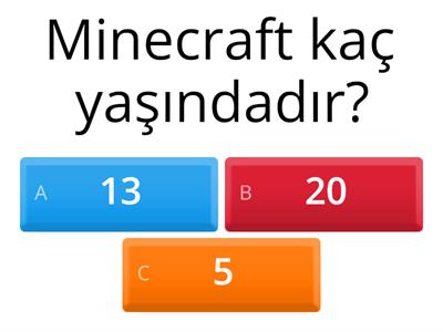 Minecraft Hakkında Genel Sorular