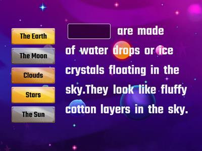 Science Unit 4 : Sky objects