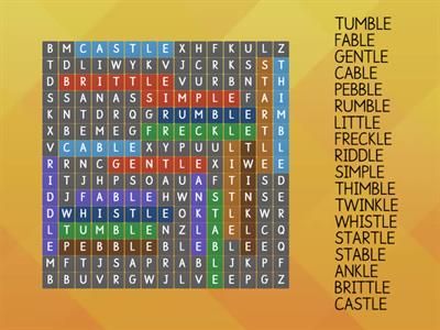 -cle Wordsearch
