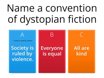 Dystopian topic 