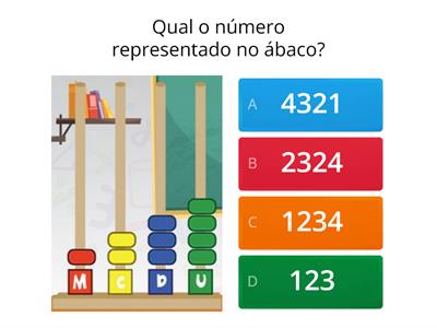 Ábaco até a 4ª ordem