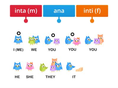 Independent pronouns