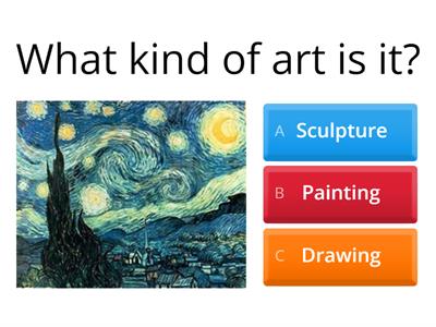 Types of Art Quiz