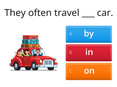 Transport preposition Lesson 2 GW B1+