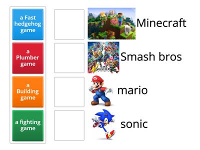 Put the games in the right order