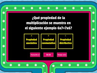  Propiedades de la multiplicación