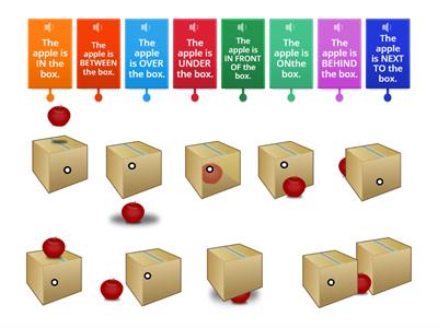 Prepositions of place